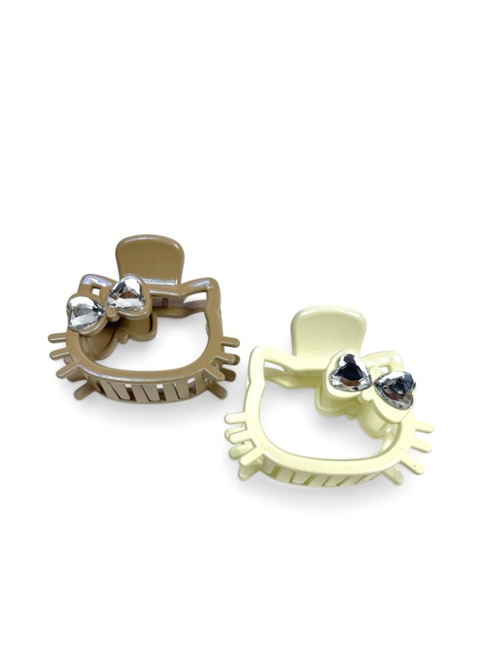 Fun Kitty Hair Claw Clips